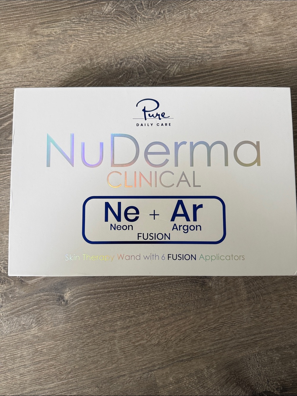 NuDerma Clinical Ne + Ar Skin Therapy Wand